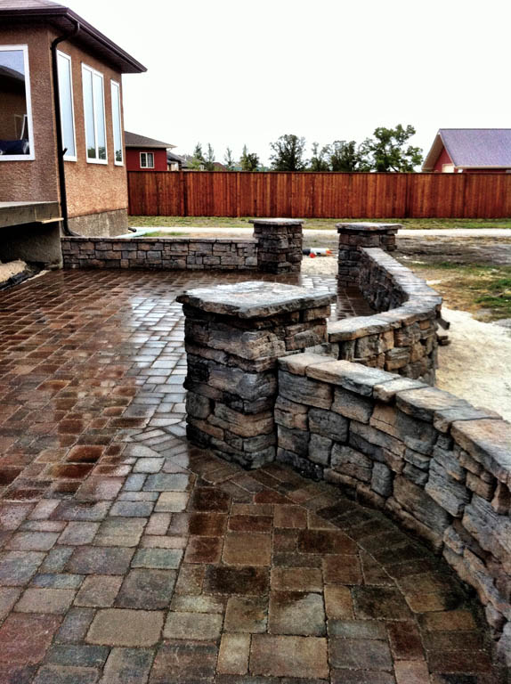 Retaining Walls and Stairs